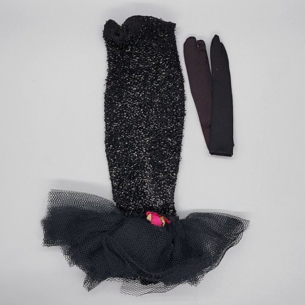 Vintage Barbie Solo In The Spotlight Dress & Gloves #982 Outfit Set